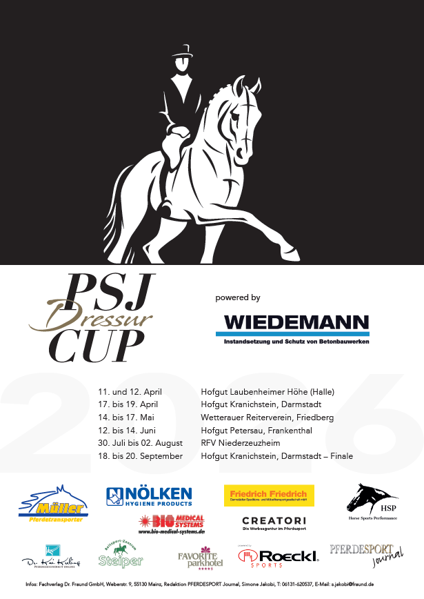 Poster PSJ Dressur Cup 2026